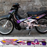 Satria Lumba Satria S 2-Stroke 97 Black 5-speed Striping Can Be Varnished with Lamination