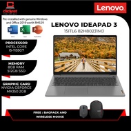 LENOVO IDEAPAD 3 15ITL6 82H802J1MJ (I5-1135G7, 8GB, 512GB SSD, MX350_2GB, GREY-W11, H&S)