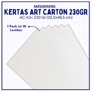 Art Carton Paper [10 Sheets, 230 gr A3+] Art Paper / Art Carton / Art Carton Digital Print A3+