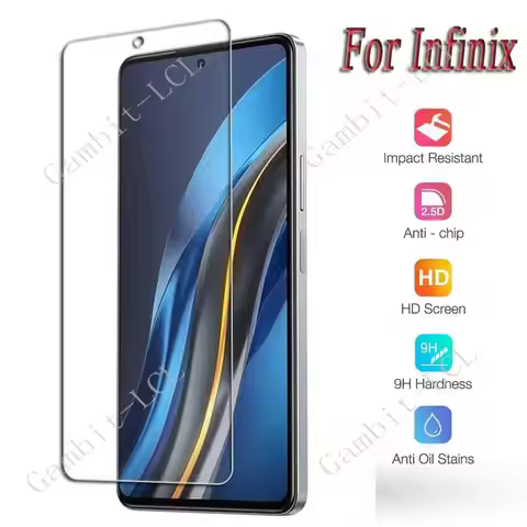 Tempered Glass For Infinix Smart 7 HD 6 Plus Note 12 2023 VIP 12i 2022 30 4G 30i Zero 5G 2023 Turbo 