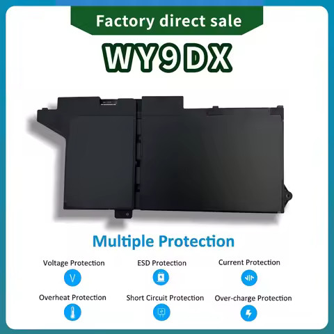 Factory Direct! WY9DX Laptop Battery For DELL Latitude 5420 5520 Precision 15 3560 Dell P137G P104F
