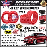 Honda Stream V.Tec 2.0 OEM Rear C-Type Car Shock Absorber Buffer - Red