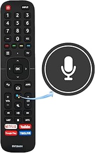 PERFASCIN ERF2B60H Replaced Voice Remote Control fit for Hisense TV 55H9F1 55H9G 55Q7G 65H8F 65H8G 4