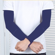 Sun Protection Sleeve Ice Silk Sun Protection Gloves Arm Protection Female Male Driving Arm Sleeve C