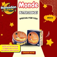 Monde butter cookies klasik 454g Monde cookies butter Monde kecil beragam varian Monde cookies mente