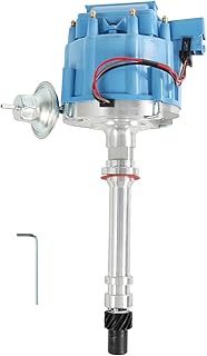 HEI Ignition Distributor with Blue Cap for Chevy GM Small Blocks 283 305 307 327 350 400 Small/big B