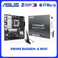 ASUS PRIME B650EM-A WIFI Motherboard - mATX AM5 / DDR5 / PCIe 5.0 / WiFi itw