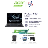 ACER PREDATOR TRITON 14 PT14-52T-93NP 14" LAPTOP ( CU9-288V 32GD5X 1TB / RTX5070 8GD7 / W11H )