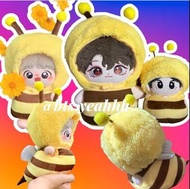 ㅑ預訂/20現貨ㅕ10/ 15/ 20/ 40cm娃衣🐝棉花娃娃 公仔衫 蜜蜂 造型 可愛