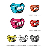 Bmx NUMBER PLATE - BMX NUMBER PLATE - BMX NUMBER PLATE