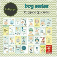 Baby Milestonecard BOY (without name)