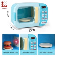 [Shiwaki3] Microwave Kitchen Toys Set Pretend Accessories  Food Educational Toys Awareness Growth Pa