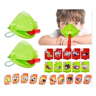 Gecko tongue frog mask interactive game (1349MNE)
