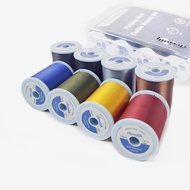 Benang Pembalut Rod Pancing Aventik untuk Bangunan Panduan Rod, 2/4/8PCS 100Yds/Spool 500D Benang Ni