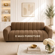 SOFA FULL LINING  （3 SEATER + 2 SEATER + 1 SEATER ） SUPER OFFER （SOFA MURAH）Modern Set Living Room S