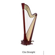 特惠價代購法國豎琴 Camac Pedal Harp 一手豎琴 二手豎琴 40 弦豎琴 40 strings (Clio Straight)