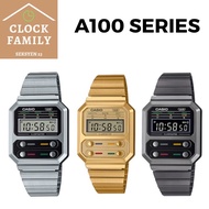 CASIO VINTAGE A100WE-1A/A100WEG-9A/A100WEGG-1A DIGITAL WATCH