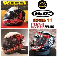 Helmet Venom V1 V2 HJC Rpha 11 MC1  RPHA11 MARVEL CARNAGE HJC HELMET FULLFACE