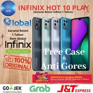 Infinix Hot 10 Play 2/32GB 3/32GB 4/64GB Garansi Resmi 1 Tahun