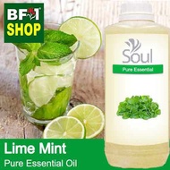 Pure Essential Oil (EO) - Mint - Lime Mint Essential Oil - 1L