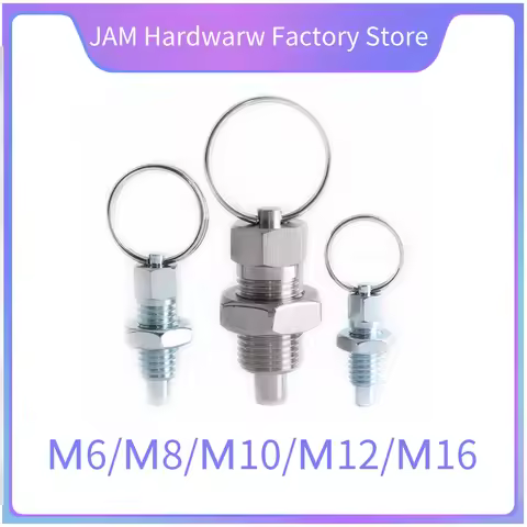 Multifunctional MJ217 M6/M8/M10/M12/M16 Pull Ring Positioning Lock Pin Spring Positioning Column Ext