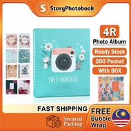 4R Photo Album 200 Pocket Box Album Gambar with Box (Ready Stock) Album Gambar 4R