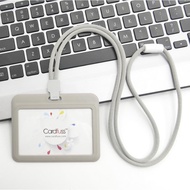 Fashion Round Rope Lanyard Tag Employee Card Bus Card Work Card Work Card Campus Card Holder Cassett