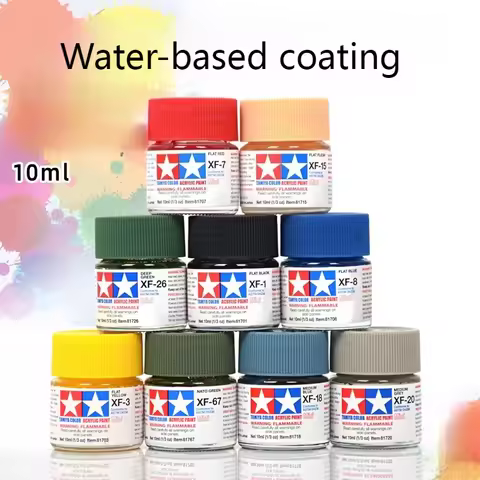 Matte Water-based Paint Coloring Coating Figurines Models Matte Acrylic Environmentally Friendly Saf