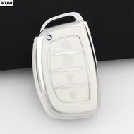 4 Buttons TPU Car Smart Key Case Cover For Hyundai Tucson Santa Fe Rena Sonata Elantra Creta Ix35 I