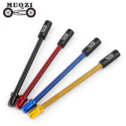 MUQZI 2pcs Brake Noodle Cable Bicycle Brake Cable Guide Pipe Bike V Brake Noodle Mountain Road Foldi