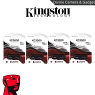 Kingston KC3000 PCIe 4.0 NVMe M.2 SSD SKC3000S / 512GB /1TB / 2TB /4TB - Up to 7,000MB/s