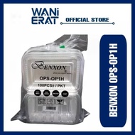 [100PCS] OPS-OP1H BENXON PLASTIC TRAY | BENXON OPS-OP1H | BEKAS KUIH | DISPOSABLE FOOD TRAY