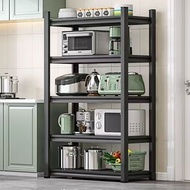 Metal Rack Adjustable Boltless Rack Home Kitchen Store Storage Rack Stainless Steel Rack Bookshelf W