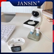 Phi hành gia sáng tạo cho apple watch Ultra / Series 8 7 6 se 5 4 321 Giá đỡ sạc đồng hồ thông minh