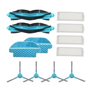 Vacuum Cleaner Main Brush Side Brush HEPA Filter Mop Cloth for Hydra S7 Robot Vacuum Cleaner Parts A