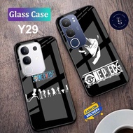 Softcase Glass For VIVO Y29 (4G) & VIVO Y29 (5G) - Case Handphone For VIVO Y29 (4G) & VIVO Y29 (5G) 