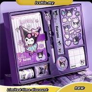 Sanrio Handbook Set Kuromi Melody Han dbook Gift Box Student Children Girls Gift Cane Tool Notebook 