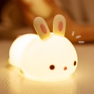 Lampu Tidur Kanak kanak Lamp Soft Silicone Touch Sensor Cartoon Night Light Cute Shaped Lamp for Kid