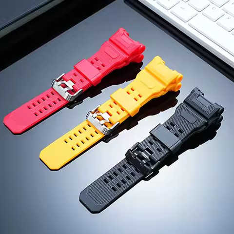 Upgraded silicone watch strap for G-SHOCK Casio 3554 Cat Man Three Representative Chain GPR-H1000 re
