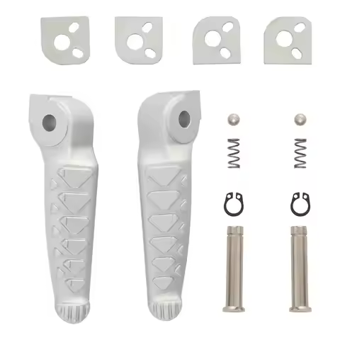Motorcycle Front Rear Passenger Footpegs Footrest For Aprilia RS660 2021-2025
