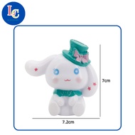 WHITE DOG WEARING A HAT to decorate cakes, dog to decorate birthday cakes