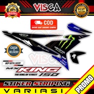 Stiker Striping Mx King 150 Variasi Monster
