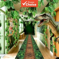 Jungle Party Decoration – Forest Aisle Runner – Dino Woodland Carpet – Birthday Banner – Themed Park