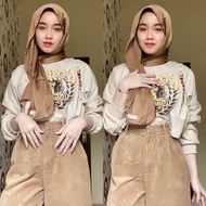 GRYFFINDOR Oversized Women's Crop Sweater (LD 110, P 45)