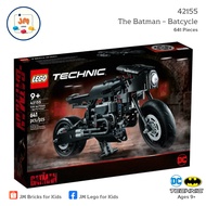 LEGO Technic DC Batman 42155 The – Batcycle (641 Pieces) For Children Aged 9 And Up