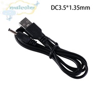 MALCOLM Usb To Dc 3.5mm Cable Charging Cable Usb To Dc 3.5MM 3.5*1.35mm 5V USB Barrel Power Cable Ch