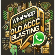 Whatsapp 老号飞机卡  包SIM卡 1年以上老号 适合做Blasting