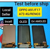 OPPO A91 F17 A73 4G RENO 3 LCD
