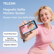 TELESIN Magnetic Phone Selfie Monitor Screen Vlog Selfie For iPhone Android Iphone Wireless Remote f