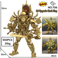 JINGQIIไททัน speaker man บล็อคตัวต่อ titan drill man โมเดล  ชุด ตัวต่อ ทีวีแมน camera man TV man mon